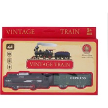 Amalfi 5299-78 Kutulu 12 Parça Pilli Tren Kız Erkek Çocuk Oyuncak Eğitici Oyuncaklar