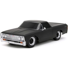 Amalfi Jada 1/16 F/f Fast & Furious 1967 Chevrolet El Camino 2.4 SMB-253206013 Kız Erkek Çocuk Oyuncak Eğit