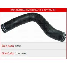 Master M3482 Radyator Hortumu Ust 51813984
