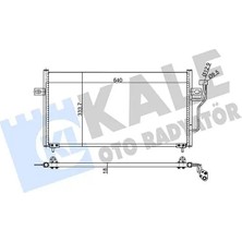 Kale 343155 Klima Radyatoru MB958166 MR460269