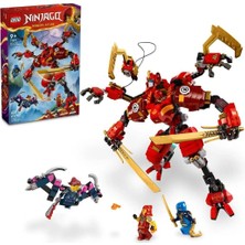 Amalfi 71812 LEGO Ninjago Kai\'nin Ninja Tırmanma Robotu 623 Parça +9 Yaş Kız Erkek Çocuk Oyuncak Eğitici O