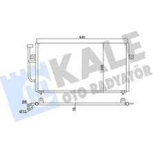 Kale 345595 Klima Radyatoru 30818183 30897260 MR146691