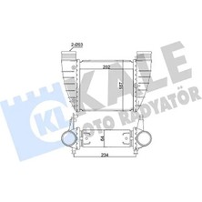 Kale 352370 Turbo Radyatoru 8E0145806M 8E0145806Q