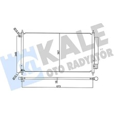 Kale 345395 Klima Radyatoru 80110TR0A01 80110TR0A02
