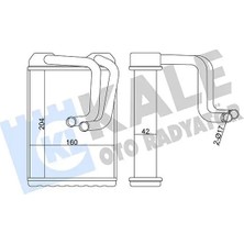 Kale 358615 Kalorifer Petegi 79110SM4A01