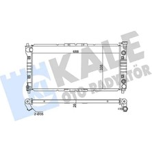 Kale 342025 Motor Radyatoru FP5915200 FS2015200A FS2015200C