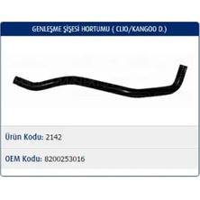 Master M2142 Yedek Su Deposu Hortumu 8200253016