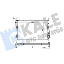 Kale 368700 Motor Radyatoru 1114764 1115770 1116764