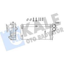 Kale 370620 Kalorifer Petegi 6448L0 6448Q2