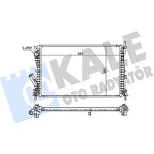 Kale 354260 Motor Radyatoru 1334250 1334654 1344810