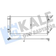 Kale 345725 Klima Radyatoru 80110TF0G01 80110TF0G02