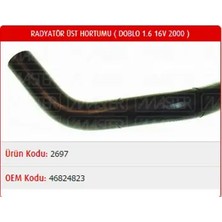 Master M2697 Radyator Hortumu Ust 46824823