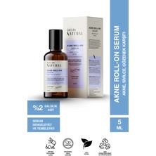 Let's Be NATURAL Let’s Be Natural Akne Roll On 5 ml – Sivilce ve Akne Karşıtı Lokal Cilt Bakım Serumu, Arındırıcı Bakım