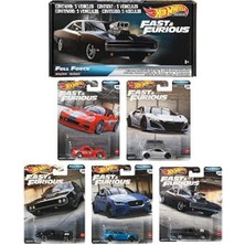 Hot Wheels Premium F&f - 5 Li Set - HNW46-956C