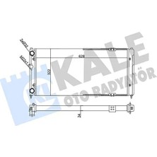 Kale 356295 Motor Radyatoru 6K0121253AC