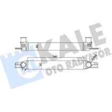 Kale 344300 Turbo Radyatoru 0384L7 51790623