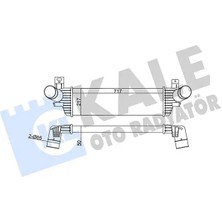 Kale 343000 Turbo Radyatoru 7E0145804A 7E0145804C