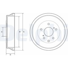 Delphi BF636 Fren Kampanasi 432061KL0A