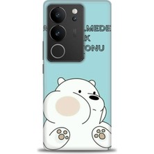 Rulet Vivo V29 5g Kılıf Hd Baskılı Kılıf + Seramik Tam Kaplayan Ekran Koruyucu 160