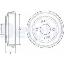 Delphi BF551 Fren Kampanasi 584111C000 584111C010