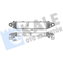 Kale 347800 Turbo Radyatoru A2045000300