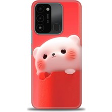 Tecno Spark 8c Kılıf Hd Baskılı Kılıf + Seramik Tam Kaplayan Ekran Koruyucu 75