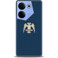 Tecno Camon 20 Pro 4g Kılıf Hd Baskılı Kılıf + Seramik Tam Kaplayan Ekran Koruyucu 470