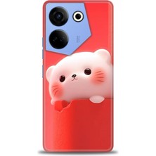 Tecno Camon 20 Pro 5g Kılıf Hd Baskılı Kılıf + Seramik Tam Kaplayan Ekran Koruyucu 75