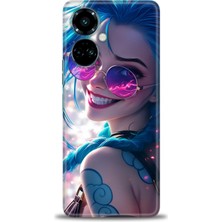 Tecno Camon 19 Pro Kılıf Hd Baskılı Kılıf + Seramik Tam Kaplayan Ekran Koruyucu 274