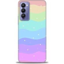 Tecno Camon 18 Kılıf Hd Baskılı Kılıf + Seramik Tam Kaplayan Ekran Koruyucu 423