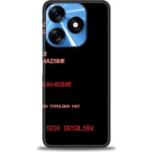 Rulet Tecno Spark 10 4g Kılıf Hd Baskılı Kılıf + Seramik Tam Kaplayan Ekran Koruyucu 391