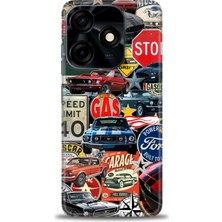 Tecno Spark 10 Pro 4g Kılıf Hd Baskılı Kılıf + Seramik Tam Kaplayan Ekran Koruyucu 482