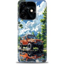 Tecno Spark 10C Kılıf Hd Baskılı Kılıf + Seramik Tam Kaplayan Ekran Koruyucu 107