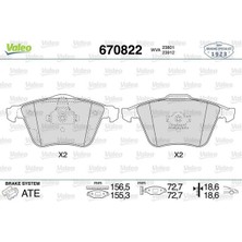 Valeo 670822 On Fren Balatasi 1368558 1464435 1605195
