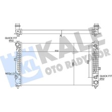 Kale 358975 Motor Radyatoru 4B0121251AF 8D0121251B 8D0121251BB