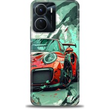 Vivo Y16 Kılıf Hd Baskılı Kılıf + Seramik Tam Kaplayan Ekran Koruyucu 109