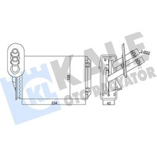 Kale 346255 Kalorifer Petegi 1J1819031 1J1819031A 1J1819031B