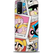 Vivo Y20S Kılıf Hd Baskılı Kılıf + Seramik Tam Kaplayan Ekran Koruyucu 126