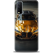 Vivo Y20S Kılıf Hd Baskılı Kılıf + Seramik Tam Kaplayan Ekran Koruyucu 489