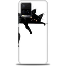 Vivo Y21 Kılıf Hd Baskılı Kılıf + Seramik Tam Kaplayan Ekran Koruyucu 63