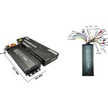 Buja Karaşimşek 1500W Performans Akıllı Beyin 48V 60V 72V 84V Uyumlu