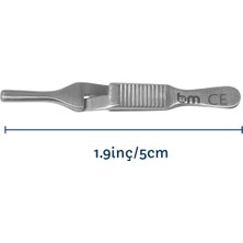 Barışhan Medikal Bulldog Debakey Klemp 1.9inç 5cm Düz Uç Cerrahi Eğitim Materyali