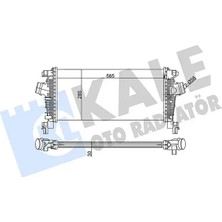 Kale 344800 Turbo Radyatoru 1302144 13267646