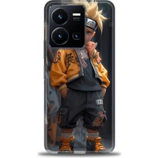 Vivo Y35 Kılıf Hd Baskılı Kılıf + Seramik Tam Kaplayan Ekran Koruyucu 253