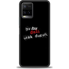 Vivo Y21S Kılıf Hd Baskılı Kılıf + Seramik Tam Kaplayan Ekran Koruyucu 398