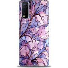 Vivo Y20 Kılıf Hd Baskılı Kılıf + Seramik Tam Kaplayan Ekran Koruyucu 334