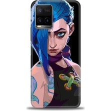 Vivo Y21 Kılıf Hd Baskılı Kılıf + Seramik Tam Kaplayan Ekran Koruyucu 271