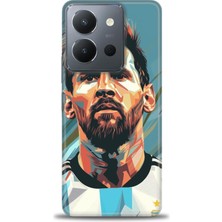 Rulet Vivo Y36 Kılıf Hd Baskılı Kılıf + Seramik Tam Kaplayan Ekran Koruyucu 13