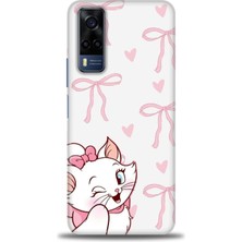 Vivo Y53S Kılıf Hd Baskılı Kılıf + Seramik Tam Kaplayan Ekran Koruyucu 212