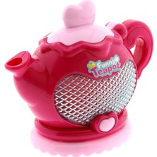 OMZ Sesli Işıklı ve Buharlı Demlik Kız Erkek Çocuk Oyuncak Eğitici Oyuncaklar